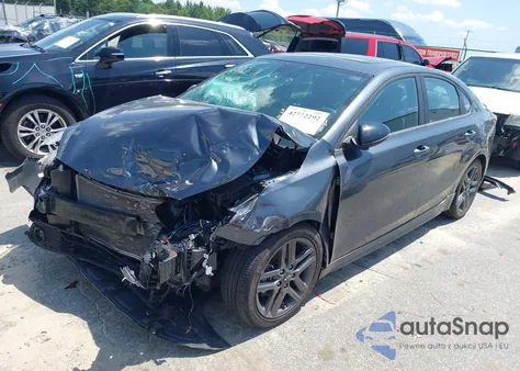 2021 Kia Forte Gt-Line из США, поврежденный, VIN 3KPF34ADXME404141